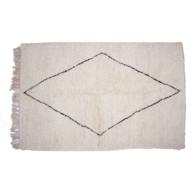 Berber Beni Ouarain carpet handmade in Morocco n ° 13 Them Them