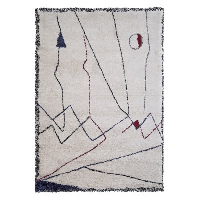 Tapis Myrro bleu & rouge Edito Paris Edito Paris