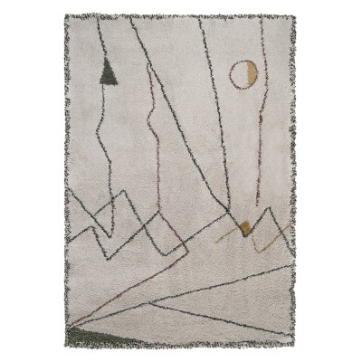 Tapis Myrro jaune & vert Edito Paris Edito Paris