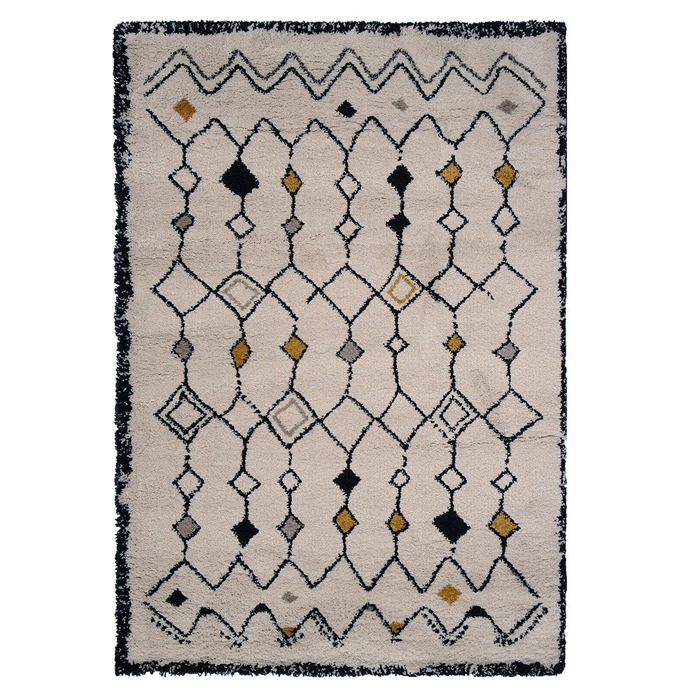 Etnya yellow rug Edito Paris