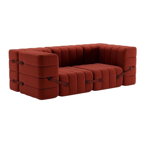 Set di 7 moduli Curt - Tessuto Dama Ambivalenz