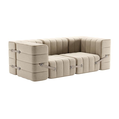 Set van 7 Curt-modules - Jet-stof Ambivalenz