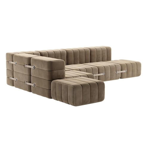 Set mit 12 Curt-Modulen - Barcelona-Stoff Ambivalenz