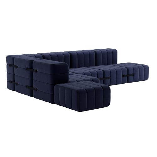 Set mit 12 Curt-Modulen - Dama-Stoff Ambivalenz