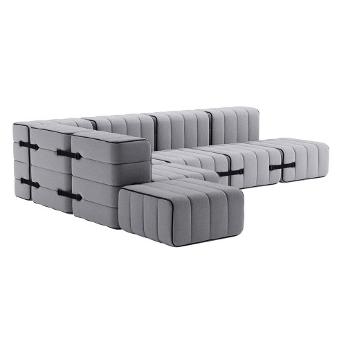 Set de 12 modules Curt - tissu Jet Ambivalenz