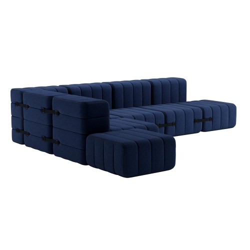 Set van 12 Curt-modules - Jet-stof Ambivalenz