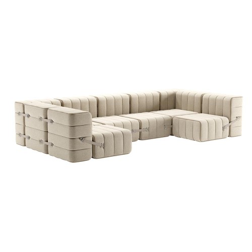 Conjunto de 15 módulos Curt - tejido Jet Ambivalenz