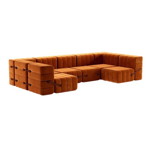 Set di 15 moduli Curt - Tessuto Barcelona Ambivalenz