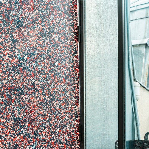 Papel pintado rojo Beaux Arts Edito Paris