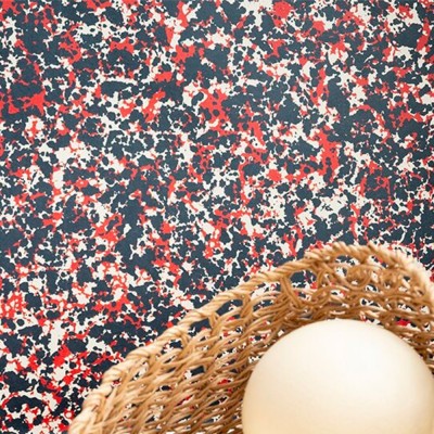 Red Beaux Arts Wallpaper Edito Paris 2