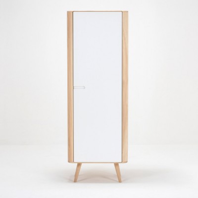 Cabinet Ena oak & white 60 x 170 cm Gazzda