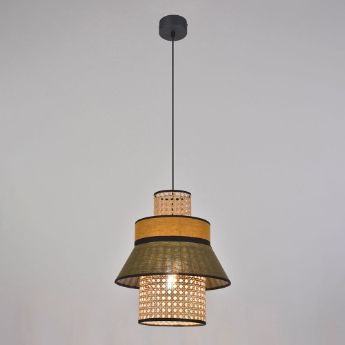 Singapore Xml hanglamp kaki & curry Market Set