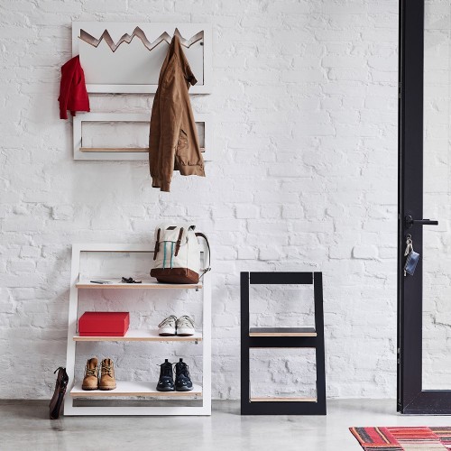 Silla plegable Fläpps negra Ambivalenz