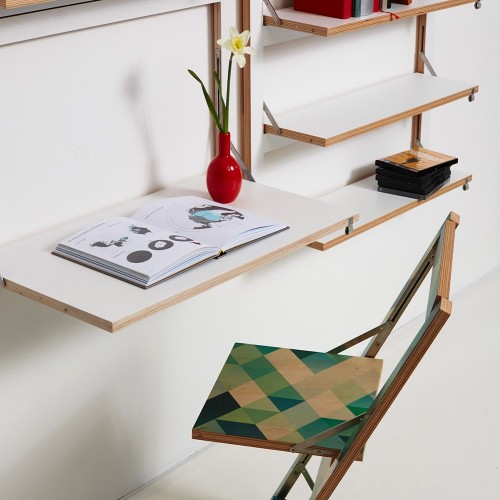 Klappstuhl Fläpps Criss Cross grün Ambivalenz