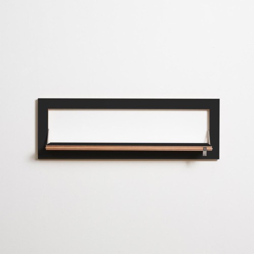 Fläpps plank 80x27 zwart Ambivalenz