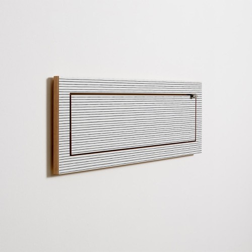 Fläpps 80x27 Watercolor Stripes Shelf Ambivalenz