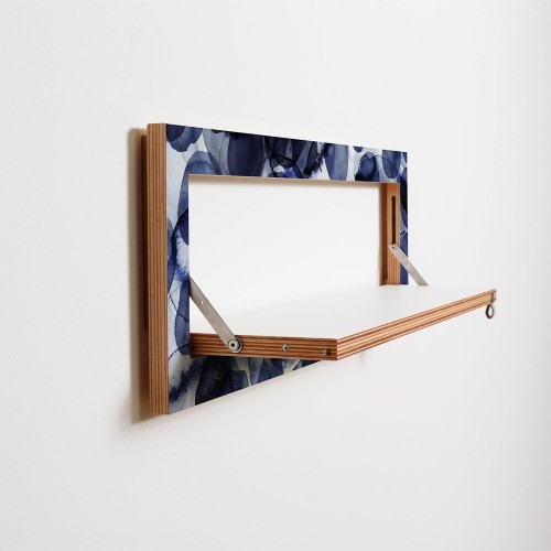 Étagère Fläpps 80x27 Bubbles Indigo Ambivalenz