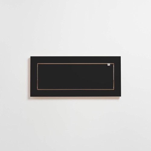 Fläpps shelf 60x27 black Ambivalenz