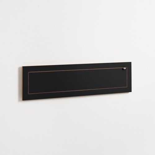 Fläpps shelf 100x27 black Ambivalenz