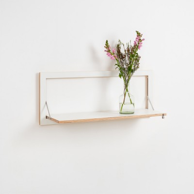 Fläpps shelf 100x40 white Ambivalenz