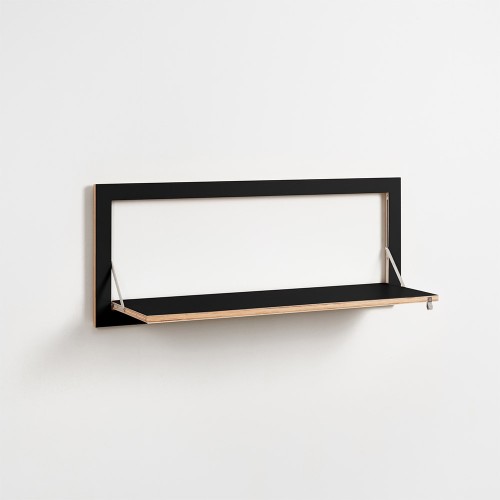 Estante Fläpps 100x40 negro Ambivalenz