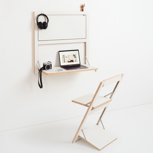 Fläpps double shelf 80x80 white Ambivalenz