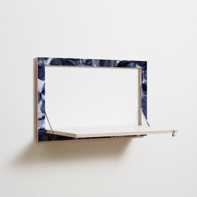 Fläpps Bubbles Indigo Folding Wall Desk Ambivalenz 2