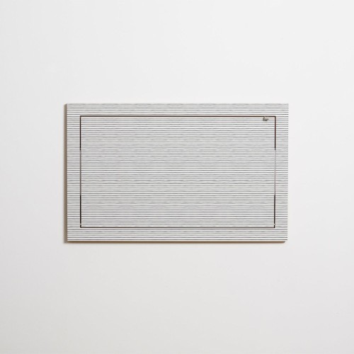 Escritorio plegable de pared Fläpps Watercolor Stripes Ambivalenz