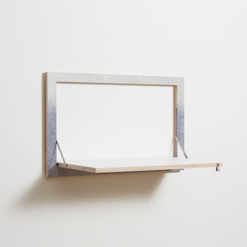 Escritorio abatible de pared Fläpps Fading Grey Ambivalenz