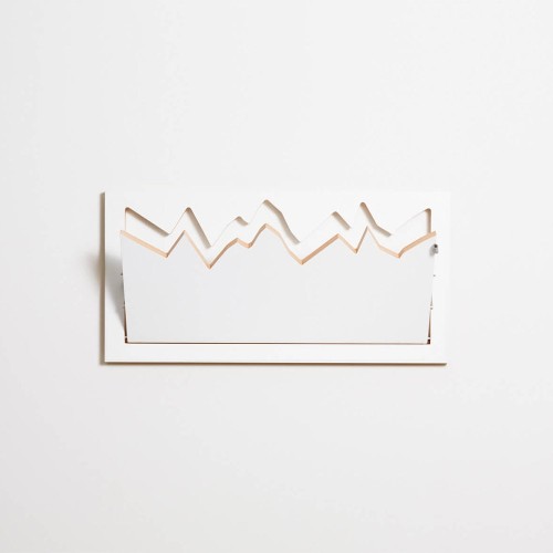 Fläpps Hillhäng wall coat rack white Ambivalenz