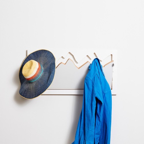 Fläpps Hillhäng perchero de pared blanco Ambivalenz