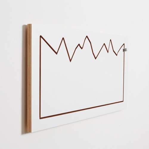 Fläpps Hillhäng wall coat rack white Ambivalenz