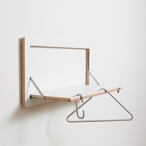 Fläpps Hillhäng Wandgarderobe weiß Ambivalenz