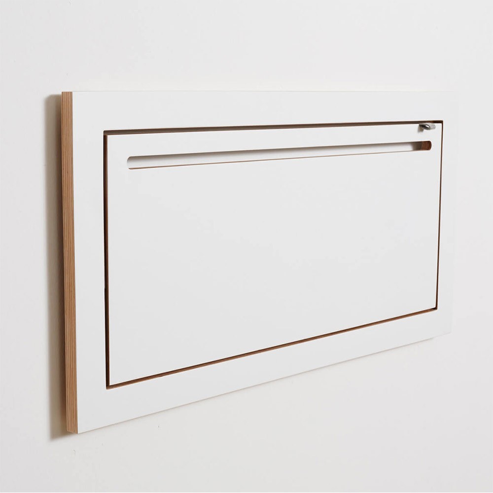 Fläpps Hillhäng Wandgarderobe weiß Ambivalenz