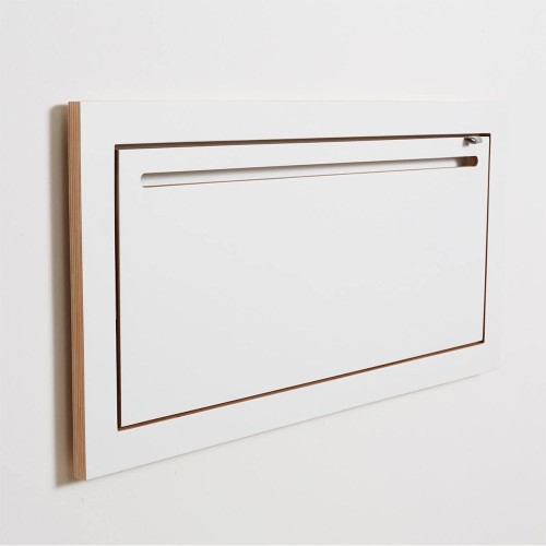 Fläpps Hillhäng Wandgarderobe weiß Ambivalenz