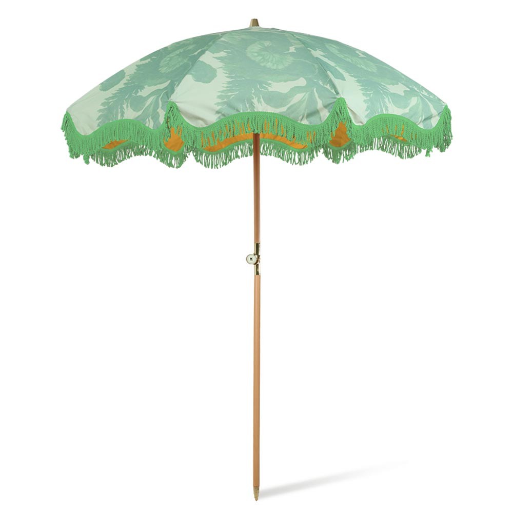 Classic parasol with pistachio floral pattern HKliving