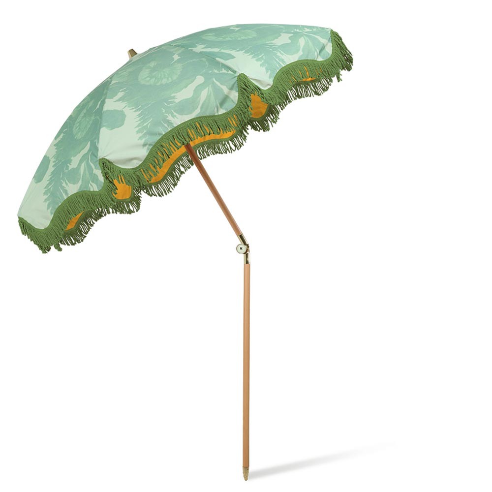 Classic parasol with pistachio floral pattern HKliving