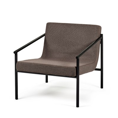 Armchair with armrests Curve Wood Serax