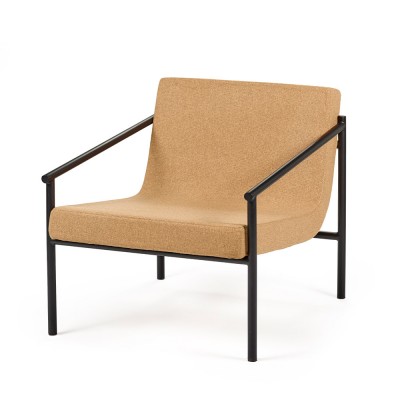 Armchair with armrests Curve Amber Serax