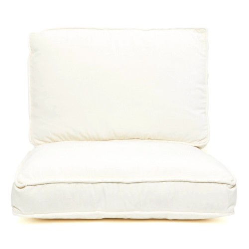 Fodera poltrona Croisette solo cotone bianco Honoré