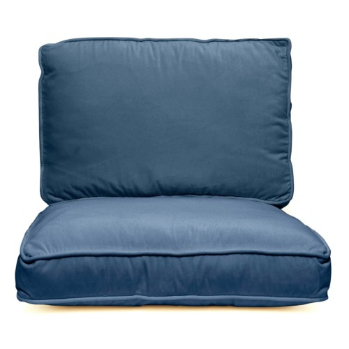 Celadon Blue Samt Croisette Sesselbezug nur Honoré