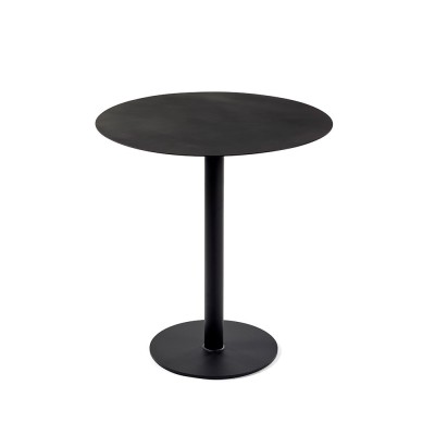 Bistro table 01 black steel Serax