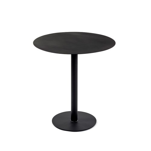 Mesa bistró 01 acero negro Serax