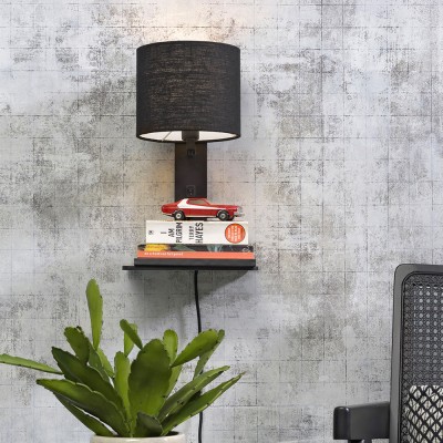 Aplique de pared Andes negro Good & Mojo Good & Mojo