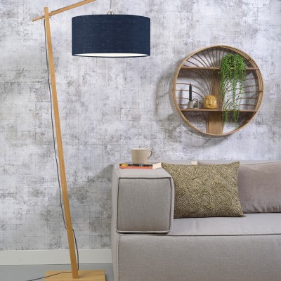 Lampadaire Andes naturel & bleu marine Good & Mojo 2