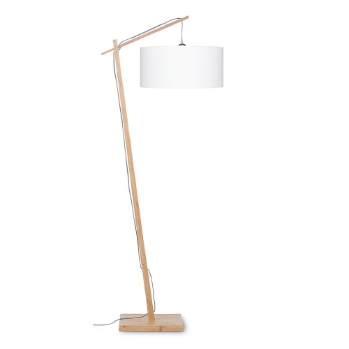 Andes vloerlamp naturel & wit Good & Mojo