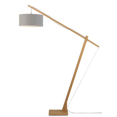 Mont Blanc floor lamp natural & light gray Good & Mojo Good & Mojo