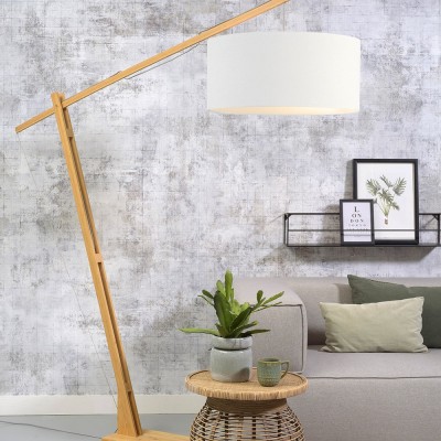 Lampadaire Mont Blanc naturel & blanc Good & Mojo 2