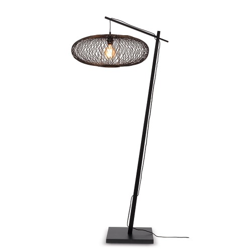 Lampada da terra Cango nera Good & Mojo