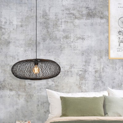 Lampada a sospensione Cango nera Good & Mojo 2